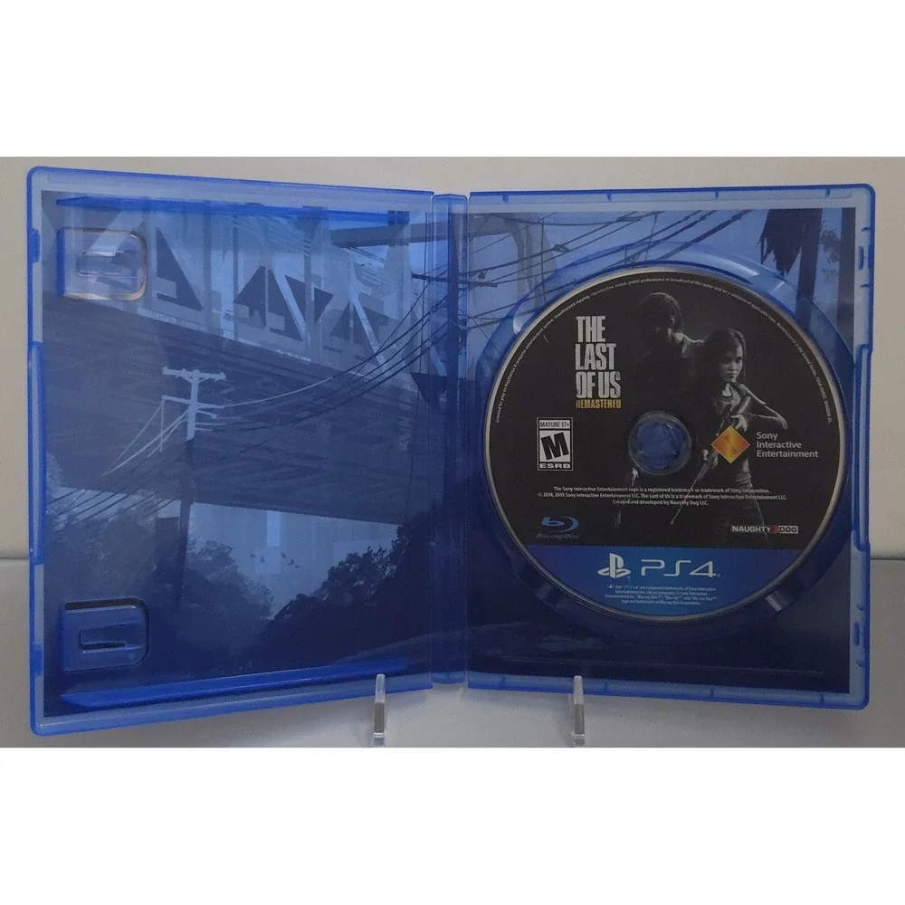 The Last of Us Remastered (PS4 PlayStation 4) Disc & Case - Tested & Working